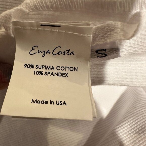 Enza Costa White Dress - Size Small - Picture 4 of 4